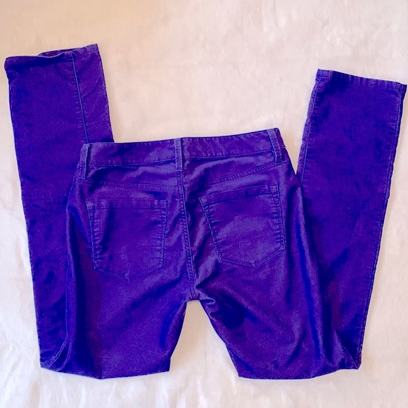 🌺 2 for $23 🌺 LOFT- Purple Corduroy Pants-Straight Leg - Picture 5 of 15